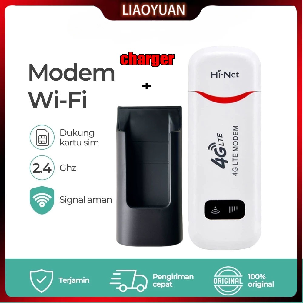 Jual Hi-Net Modem WIFI H760 4G Support All Operator SIM card 150 Mbps ...