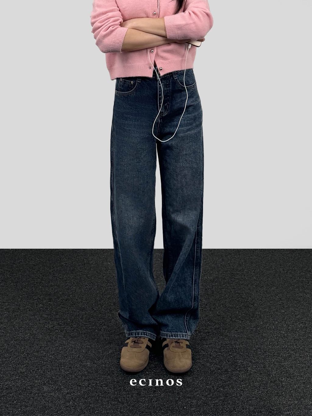 Jual ECINOS - DENIM Straight Jeans | Celana Wanita | Celana Jeans ...