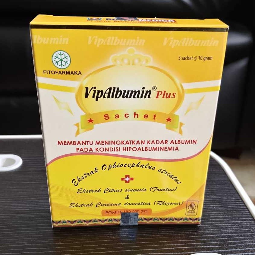 Jual VIP ALBUMIN PLUS SACHET | Shopee Indonesia
