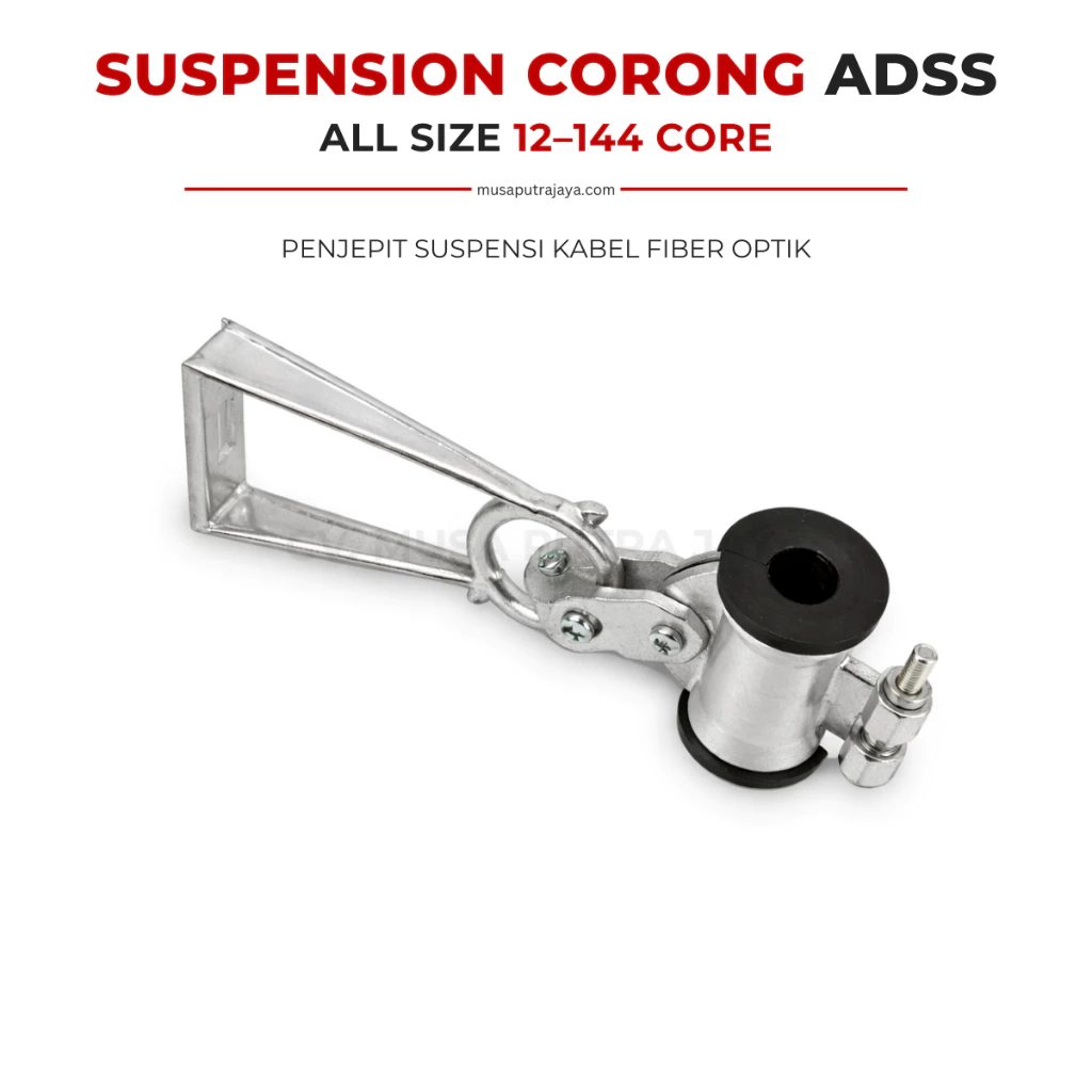 Suspension fiber optik