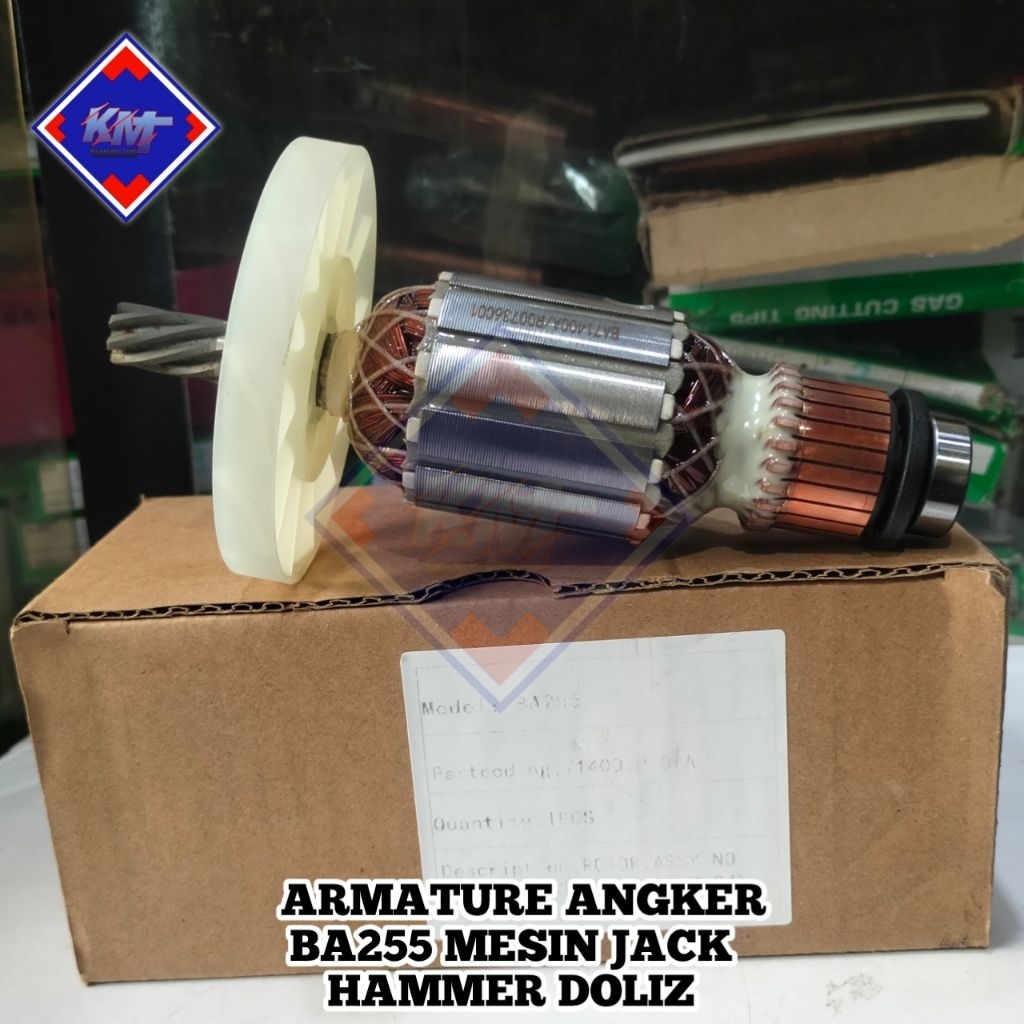 Jual ARMATURE ANGKER BA255 MESIN JACK HAMMER BOBOK DOLIZ 6KG ROTOR ...