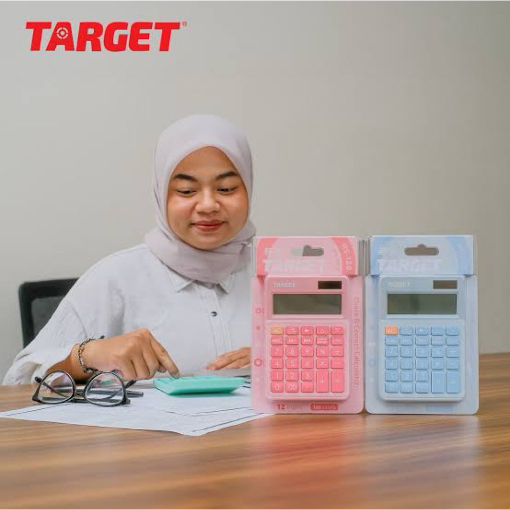 Jual KALKULATOR TARGET HS-120 | Desktop Calculator | 12 digit | Check ...