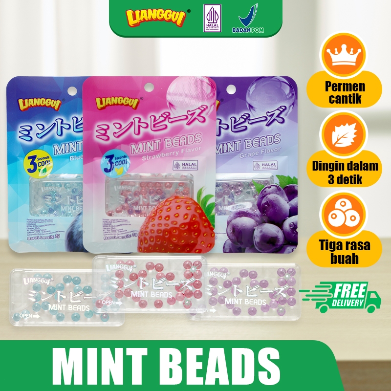 Jual LIANGGUI - Permen Mutiara Mint Penyegar Nafas Halal - Cemilan Hari ...