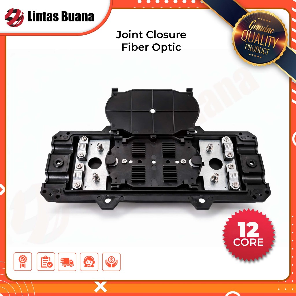 Jual Joint Closure 12-24 Core Clousure Inline Fiber Optik Box Sambungan ...