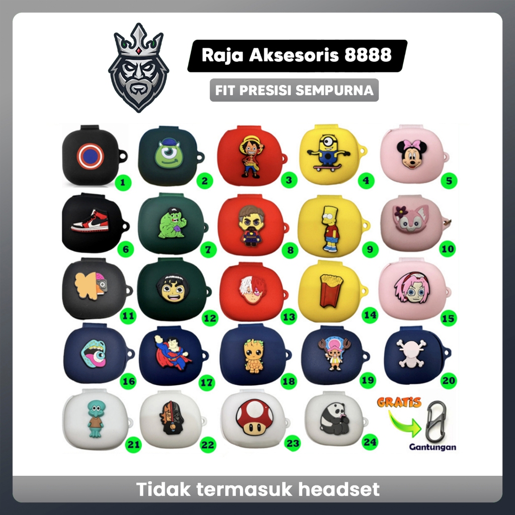 Jual [R50i] Case Soundcore R50i Animation Silicon Premium Soft Anker ...