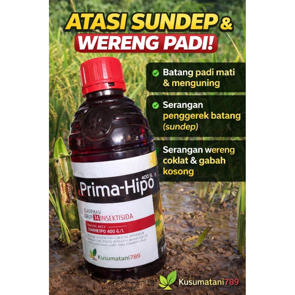 Jual Obat Sundep Padi Paling Ampuh 1 Liter – Prima Hipo 400 SL ...