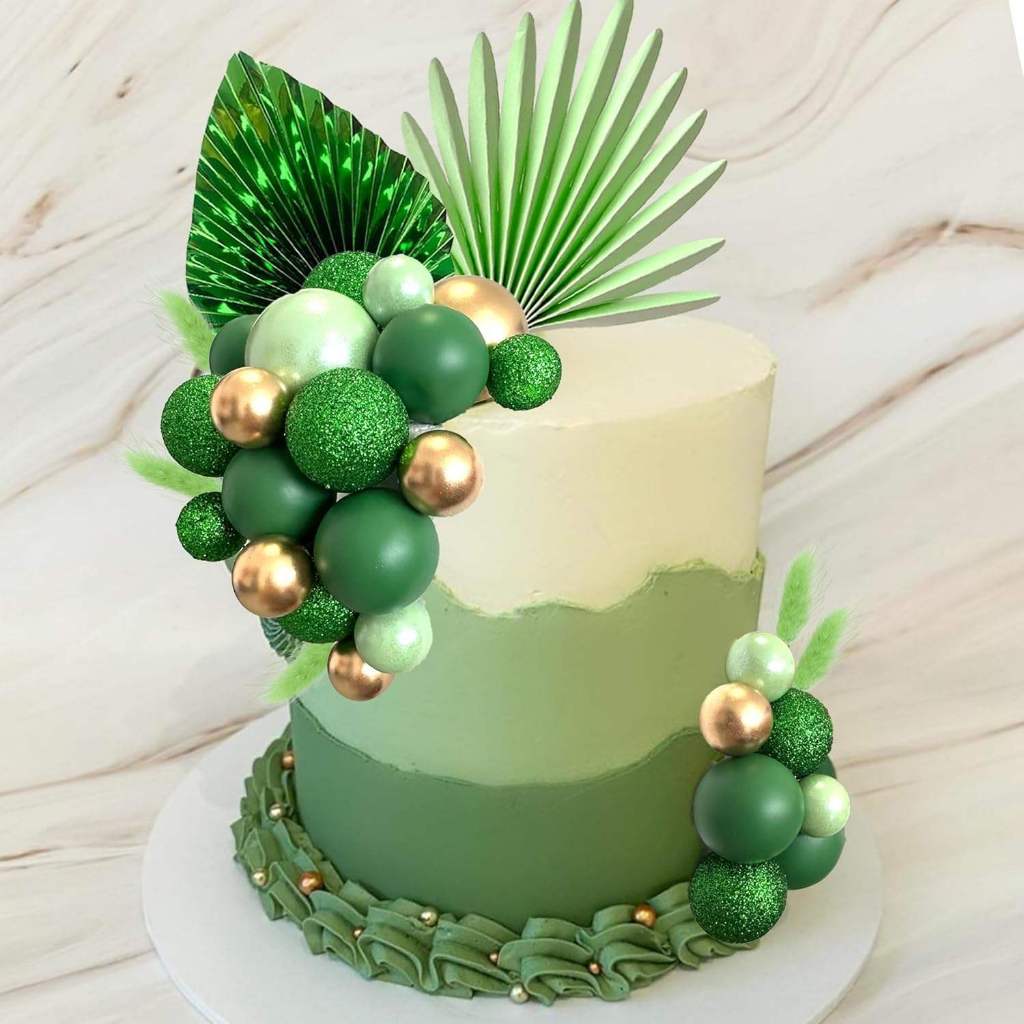 Jual Topper Kue Bola Cherry 20 pcs Balon Warna Warni Lebaran idul Fitri ...