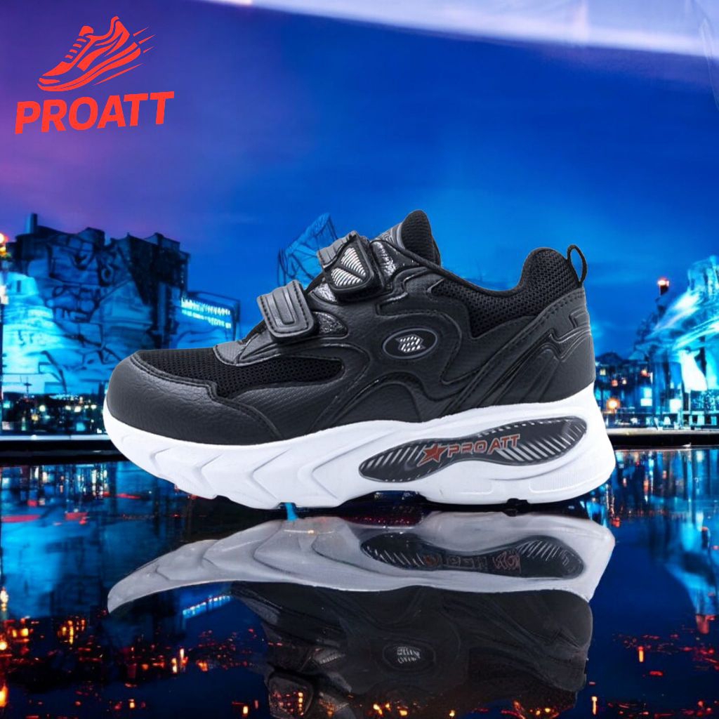 Jual Sepatu PROATT ORiGINAL HR 230 sepatu perekat sepatu sekolah sepatu ...
