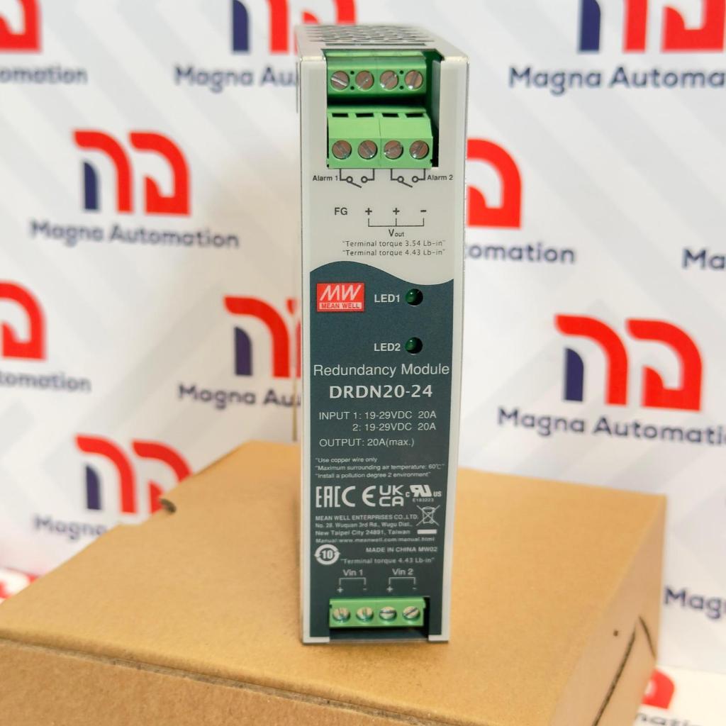 Jual Redundancy Redundant 24V DC 20A Meanwell DRDN20-24 (barunya DR ...