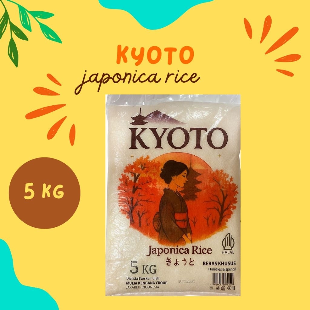 Jual KYOTO JAPONICA RICE 5 KG | BERAS JEPANG 5 KG / HALAL / KUALITAS ...