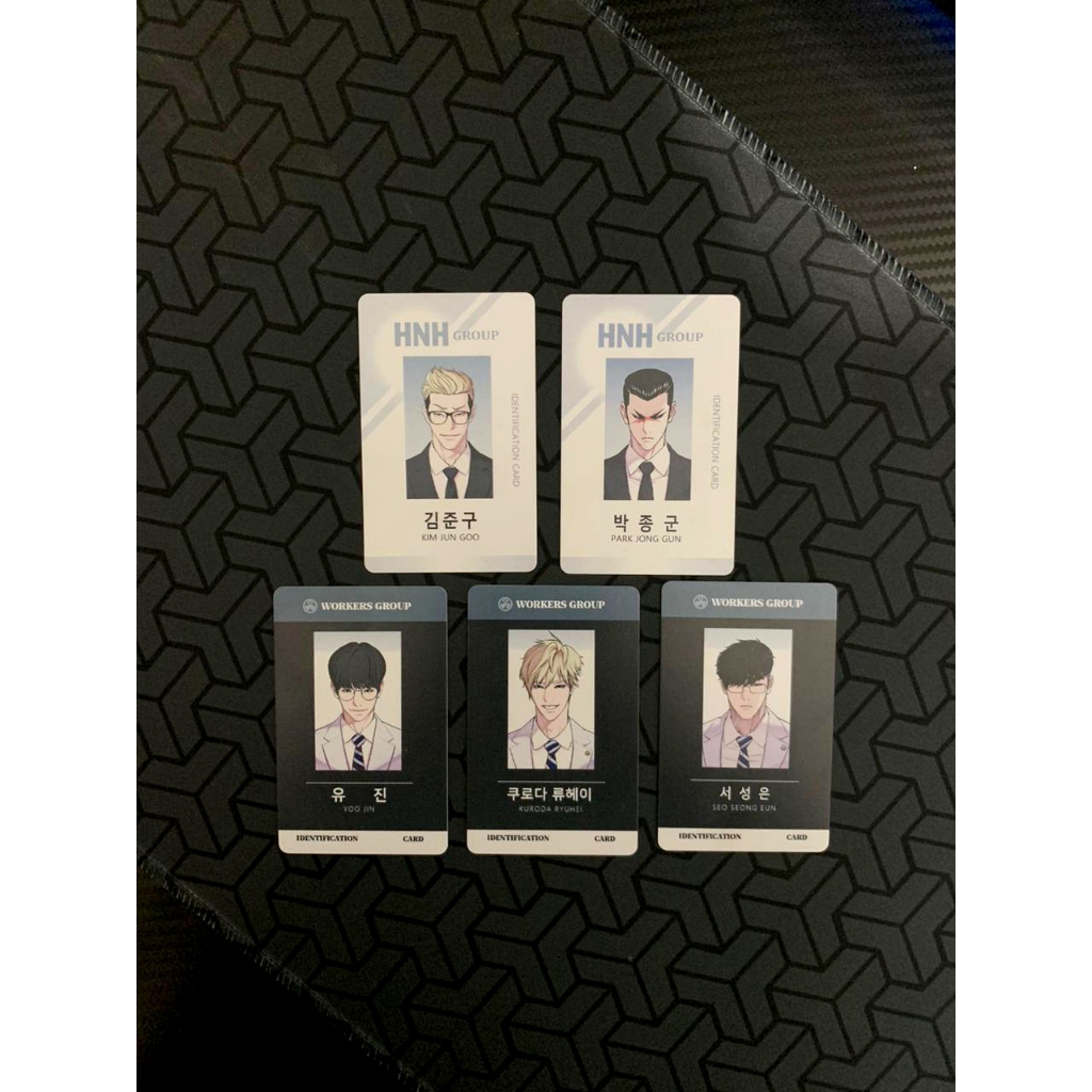 Jual ID Card Manhwa Lookism Unofficial / Kartu nama karakter lookism ...