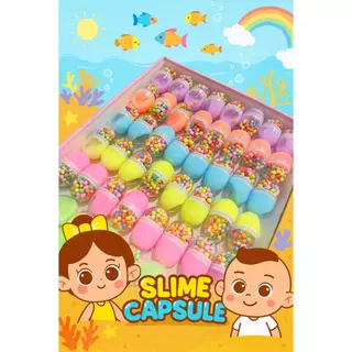 Mainan Edukasi Slime Capsule Anak Viral