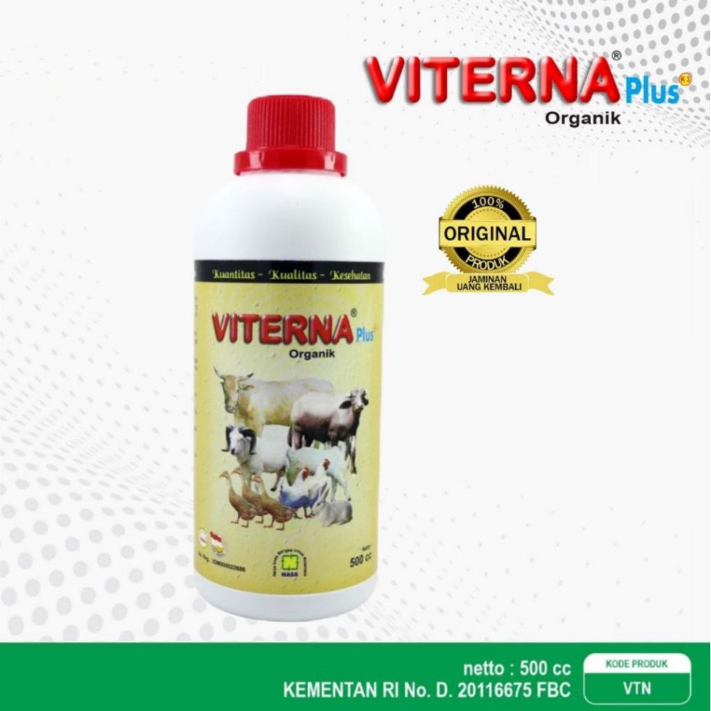 Jual VITERNA Plus 500cc Asli Original Ori Nasa Official VTN Vitamin ...