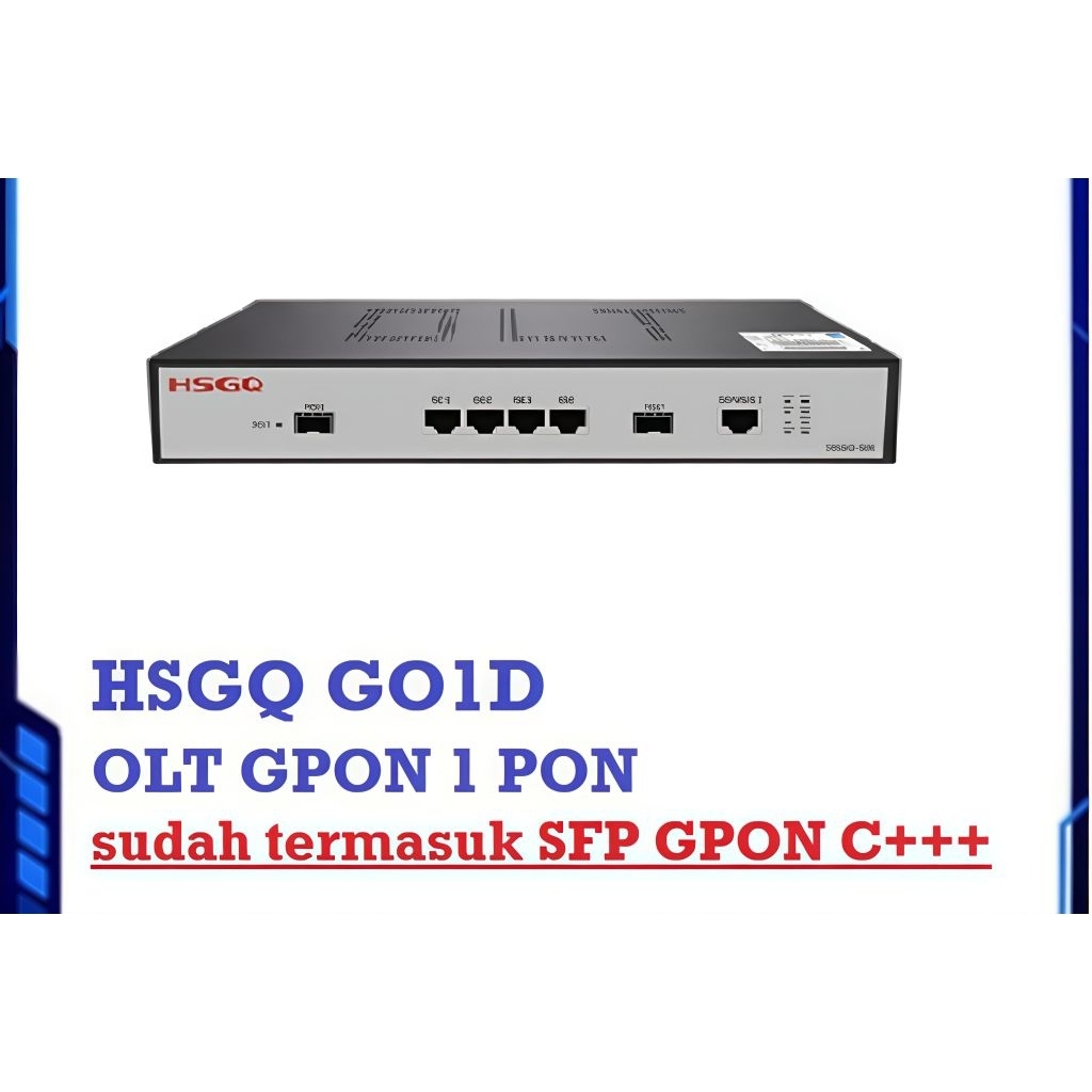 Jual OLT HSGQ GPON 1 PON G01ID INCLOUDE SFP | Shopee Indonesia