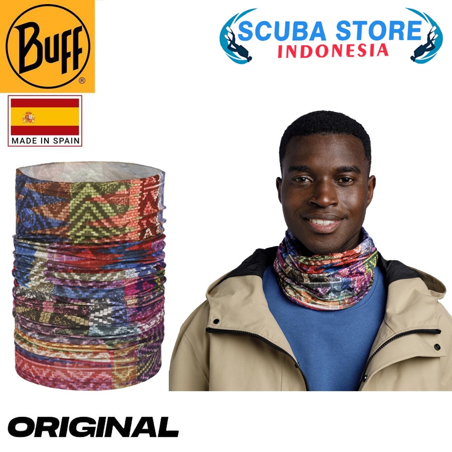 Jual Buff Original Ecostretch Johari Adult UV UPF 50 Lightweight ...