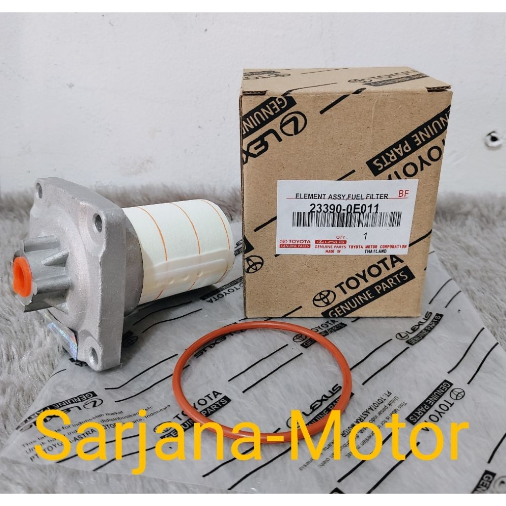 Jual fuel filter solar innova reborn fortuner hilux revo original ...