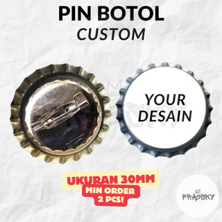 Jual Fragsky - Custom Pin Tutup Botol Bros Premium Ukuran 30mm – Desain ...