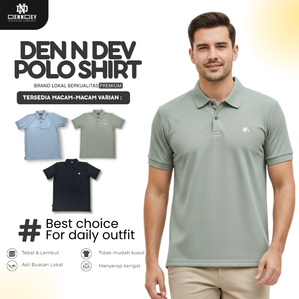 Jual DEN N DEV - Wangky Lacoste Premium DEN N DEV – Anti Air, Jahitan ...