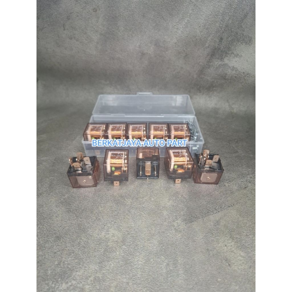 Jual RELAY PEMUTUS ARUS 12V KAKI PIN 5 RELAY BENING 87A AMPERE ...