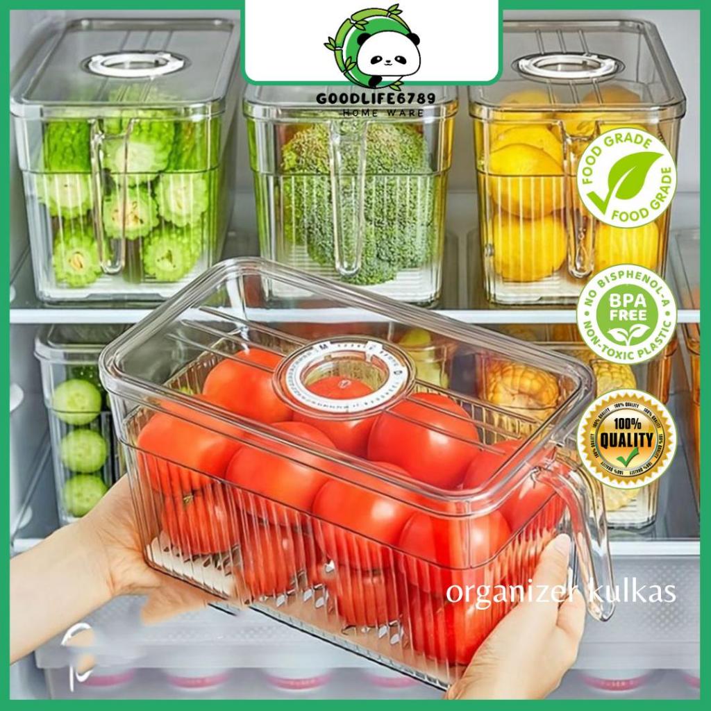 Jual Kotak Tempat Penyimimpanan Makanan Kulkas Tempat Container Kulkas ...