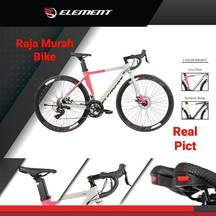 Jual Sepeda RoadBike Element FRC 50 Evo 700C Sepeda Terbaru Element ...