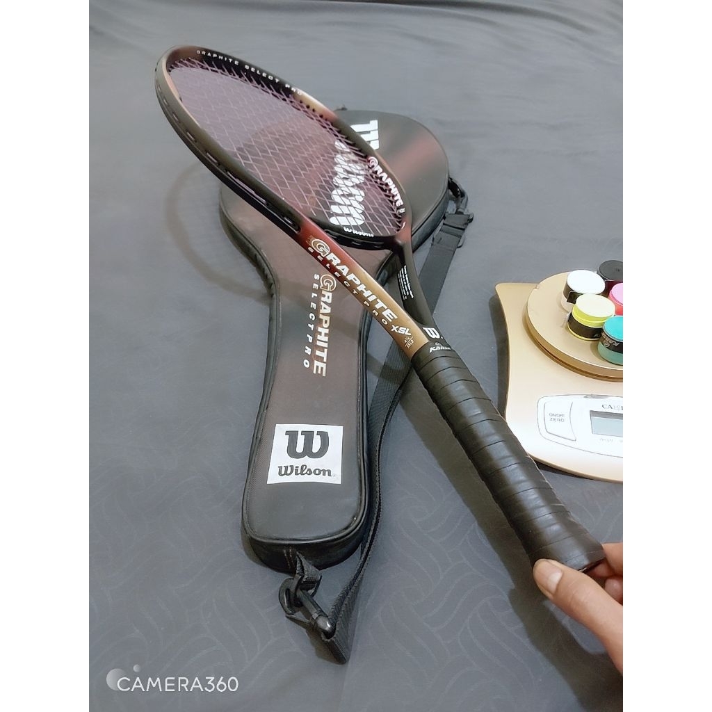 Jual RAKET TENIS ORIGINAL WILSON GRAPHITE SELECT PRO XSL 304g Bekas ...