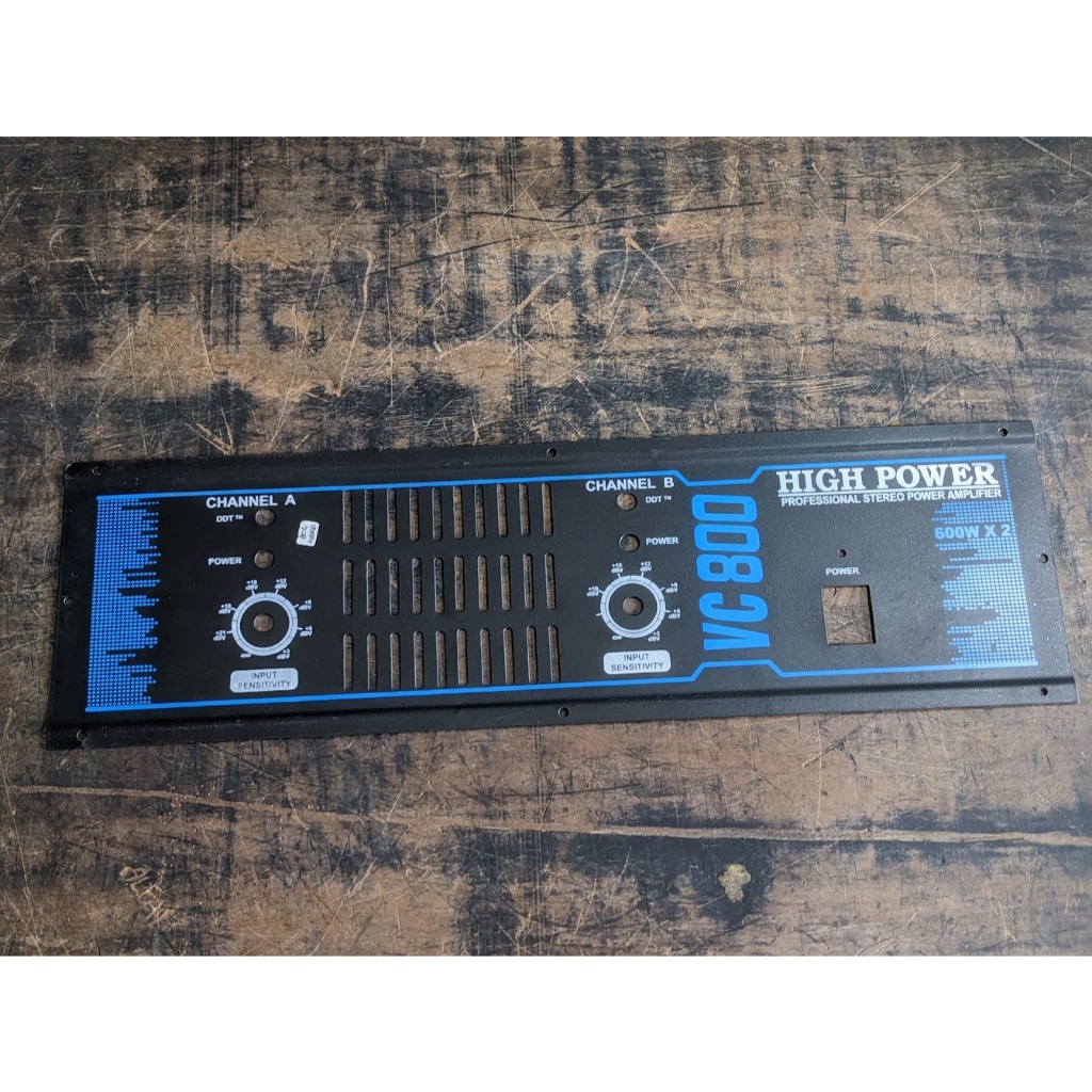 Jual PLAT POWER VC 800 UKURAN 48X14,2 BAHAN BESI TEBAL | Shopee Indonesia