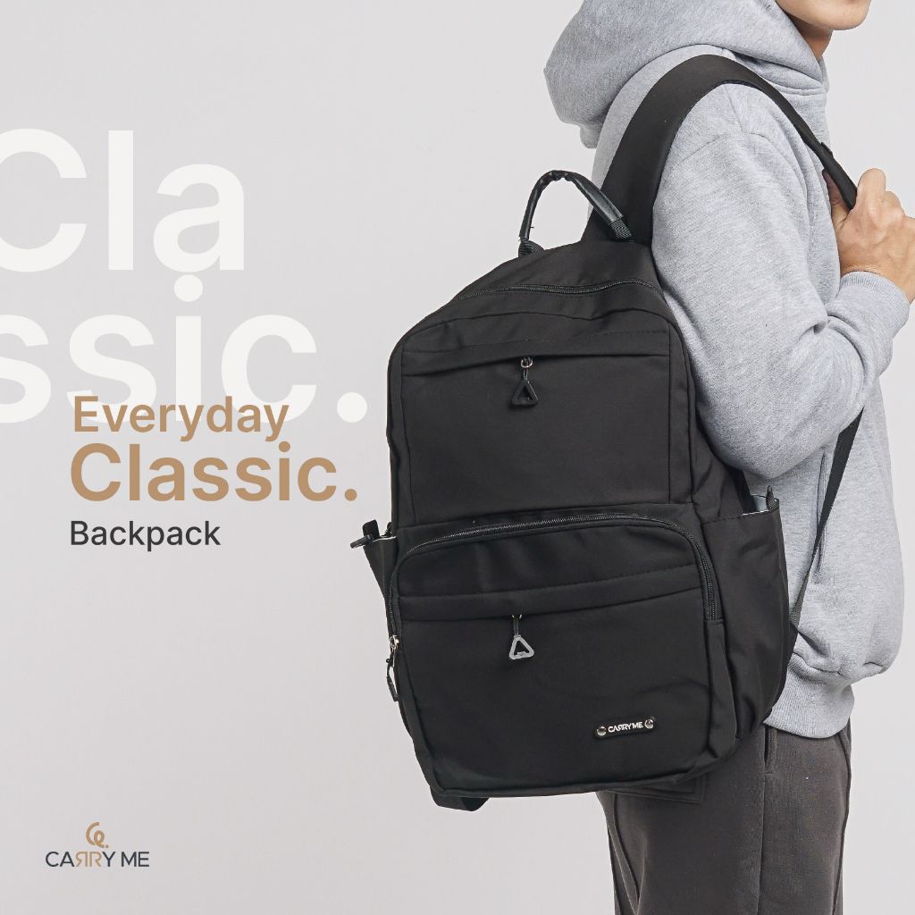 Jual CARRY ME - Backpack/Ransel Pria dan Wanita | Shopee Indonesia
