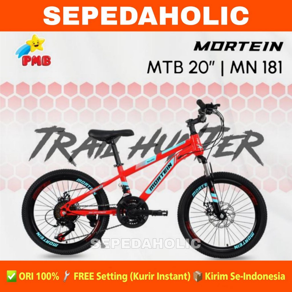 Jual Sepeda Gunung MTB PMB TRAIL HUNTER Mortein MN 181 / ATLANTIS ...