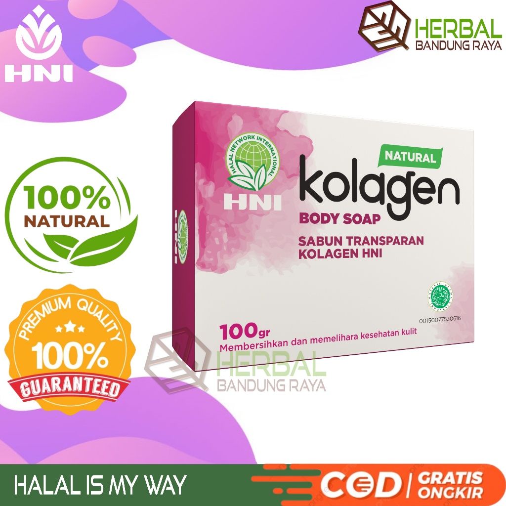 SABUN KOLAGEN HNI HPAI 100GR