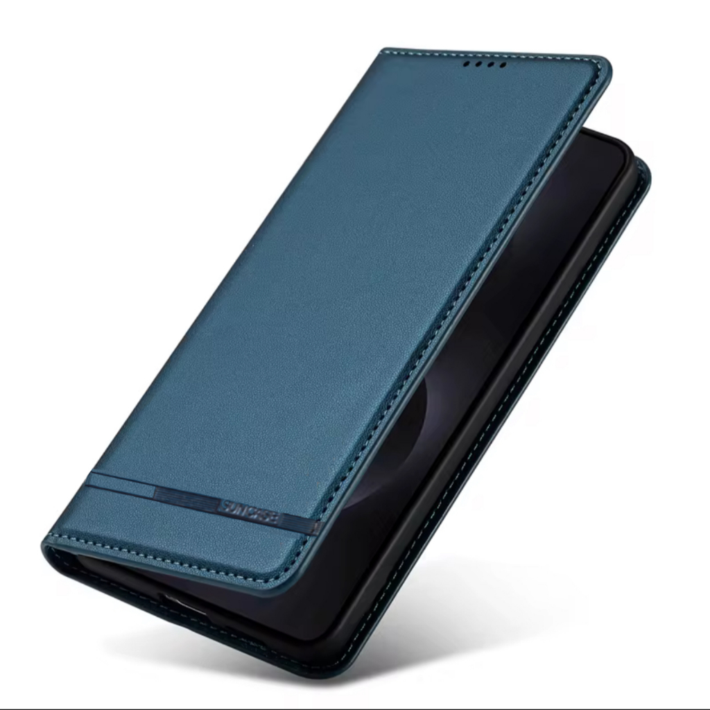 Fertuo Cover Portafoglio Per OPPO A78 4G - Custodia A Libro In Pelle PU Con Bumper In Silicone, Porta Carte E Supporto Integrato - Viola - 2