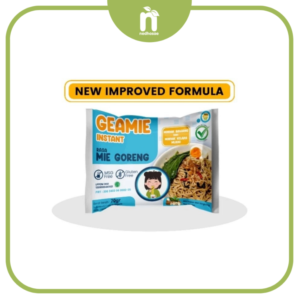 Jual Mie Instan Goreng Gluten Free by Geamie | Shopee Indonesia