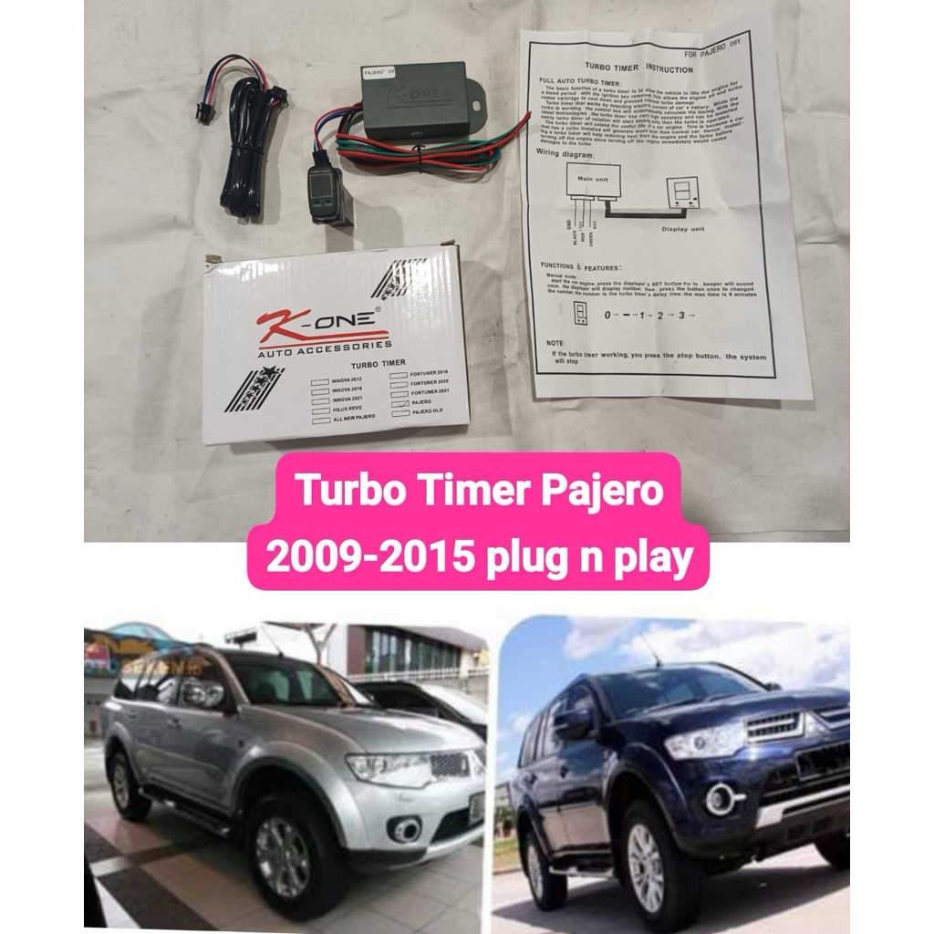 Jual TURBO TIMER PAJERO LAMA 2010 2011 2012 2013 2014 2015 TURBO TIMER ...