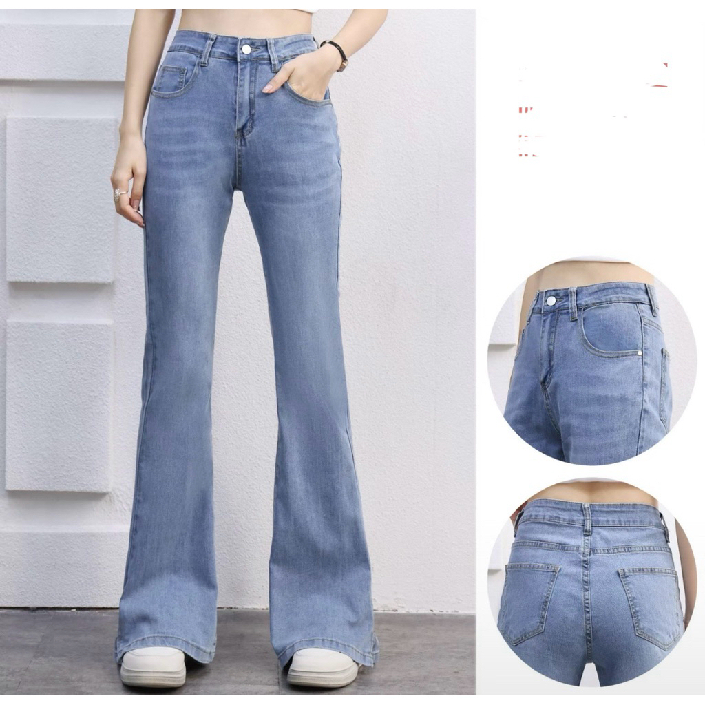 Jual jeans cutbray light ( 2 -78017D ) | Shopee Indonesia