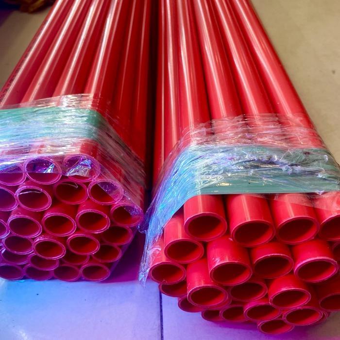 Jual Pipa PVC Merah 20mm Tebal Panjang 1 Meter Untuk Filter Akuarium ...