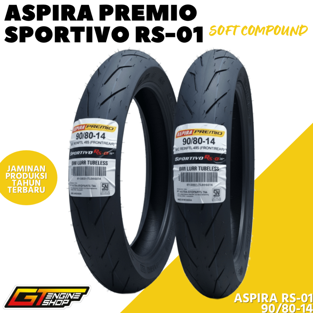 Jual BAN ASPIRA PREMIO SPORTIVO RS01 ( 70/80-17 - 90/80-14 - 90/80-17 ...