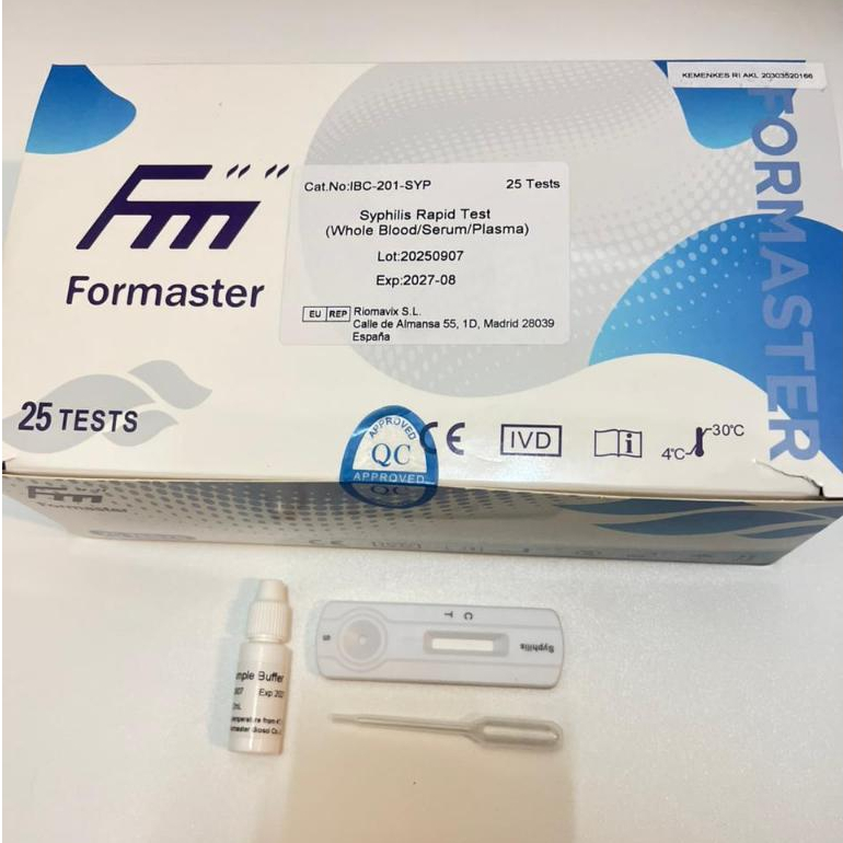 Jual FORMASTER AKL HIV Syphilis Test - Alat Uji Sifilis / Formaster ...