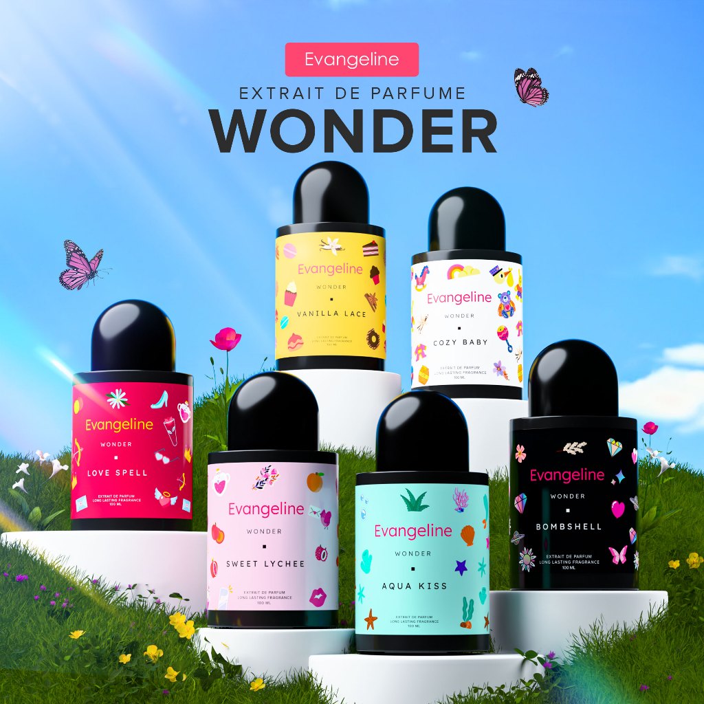 Jual Evangeline Wonder Series - Extrait De Parfum 100 ML - Parfum Tahan ...