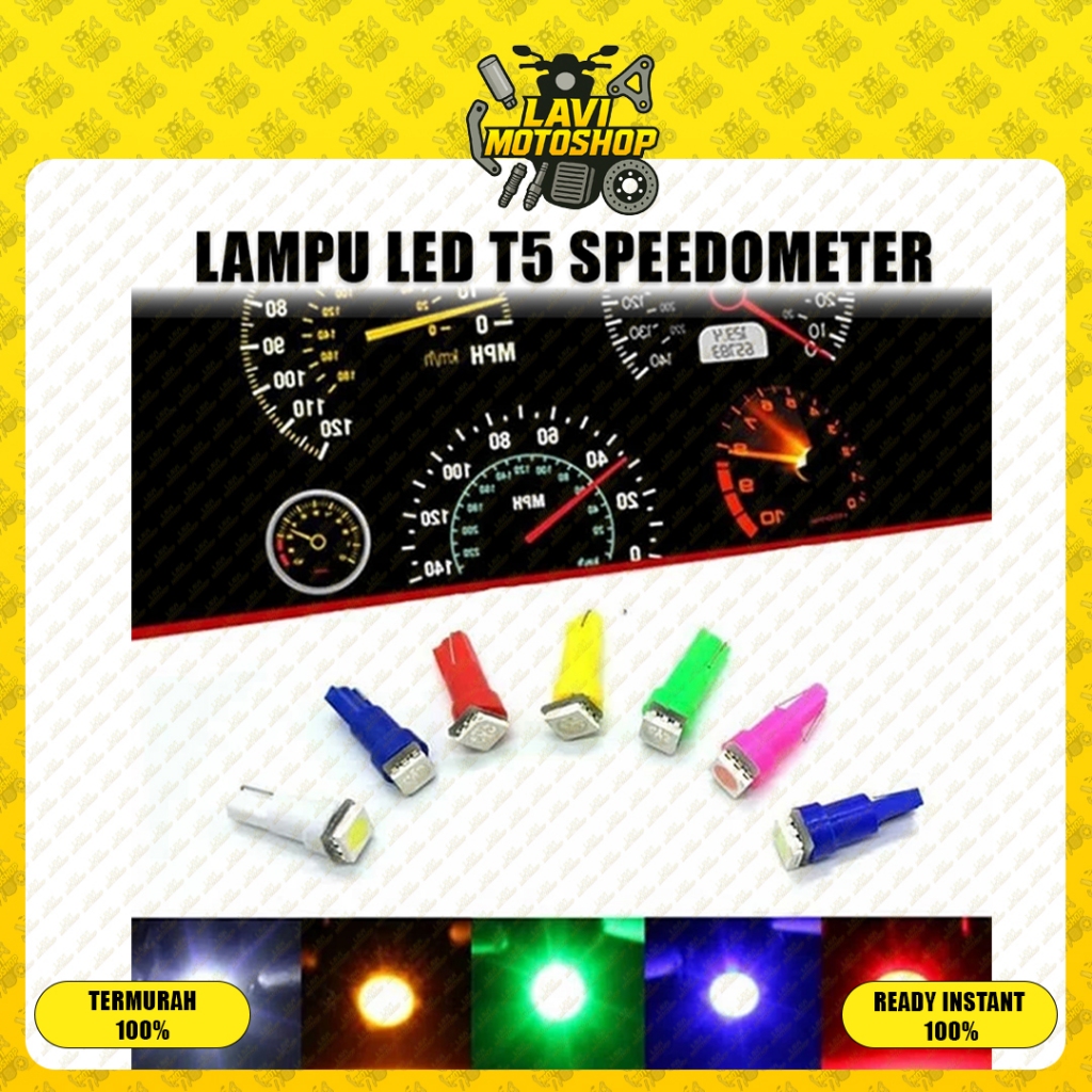 Jual Lampu LED T5 Speedometer Speedo Panel Dashboard Mobil Motor Super ...