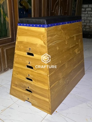 Jual Wooden Jump Box Peti Lompat Kangkang Senam & Olahraga | Shopee ...
