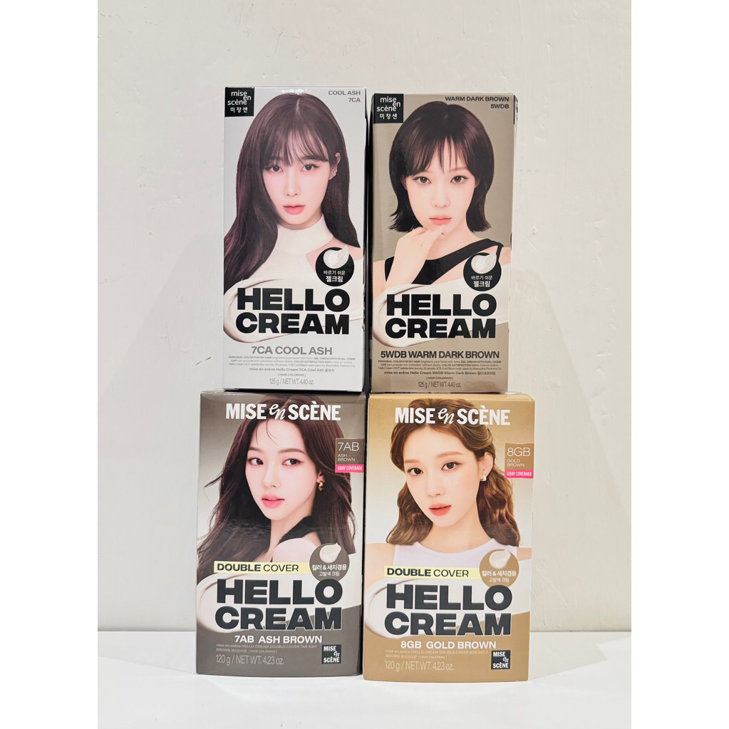 Jual Hello Cream Mise En Scene Pewarna Rambut Hair colouring original ...