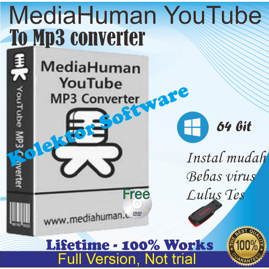 Jual MediaHuman YouTube To MP3 Converter 3.9.17 (2110) - Full Version ...