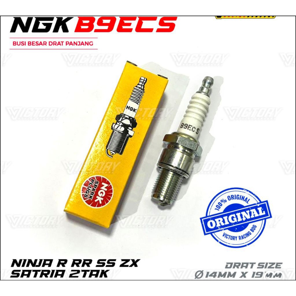 Jual BUSI NGK ORIGINAL B9ECS NINJA 150 2TAK R RR S ZX | Shopee Indonesia