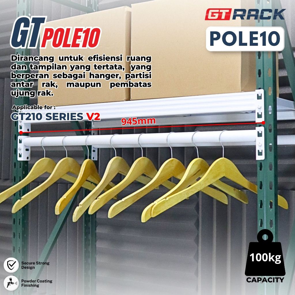 Jual GT RACK POLE10 – GT POLE 1 METER TIANG GANTUNGAN SERBAGUNA ...