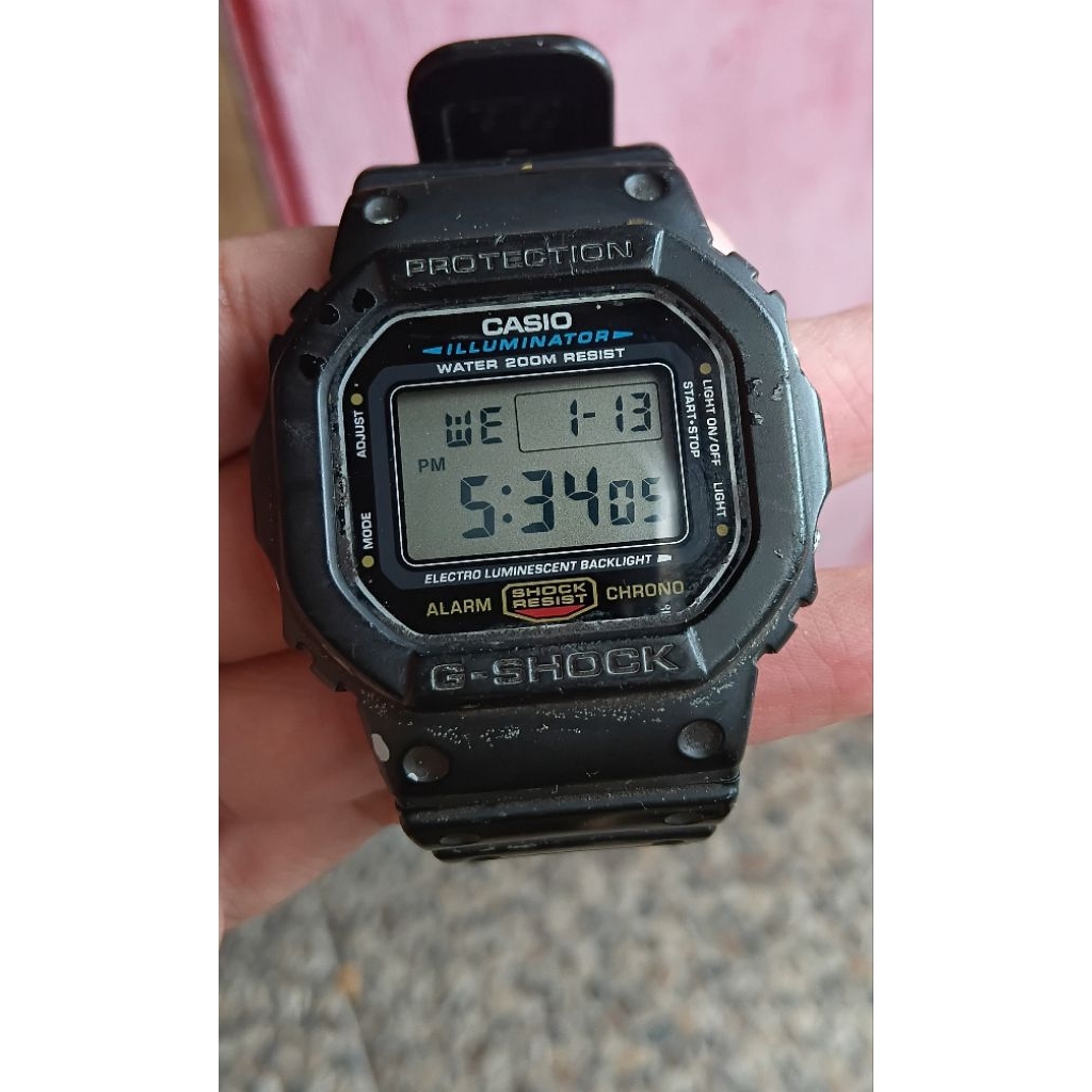 時計 CASIO G-SHOCK DW-6800 Sale価格》レア☆CASIO G-SHOCK DW6800-1 CASIO G-SHOCK DW-6800 希少