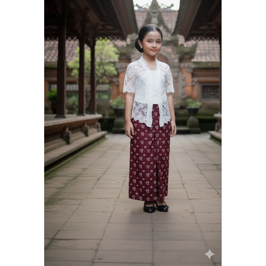 Jual Rok Anak Batik Rok Perempuan Rok Kebaya bisa COD | Shopee Indonesia