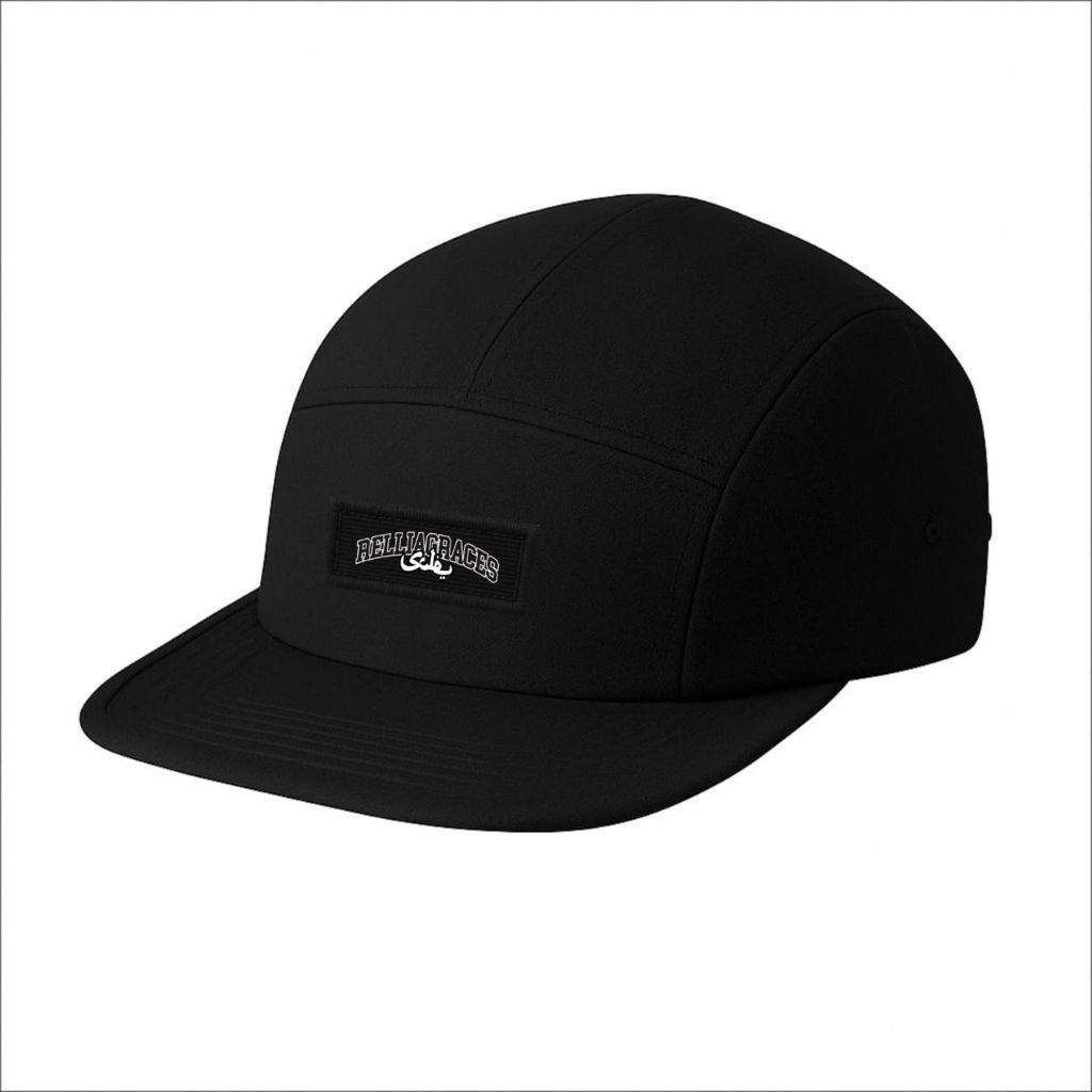Jual 5 PANEL RELLIAGRACES - TRADEMARK || TOPI 5 PANEL HITAM || FIVE ...
