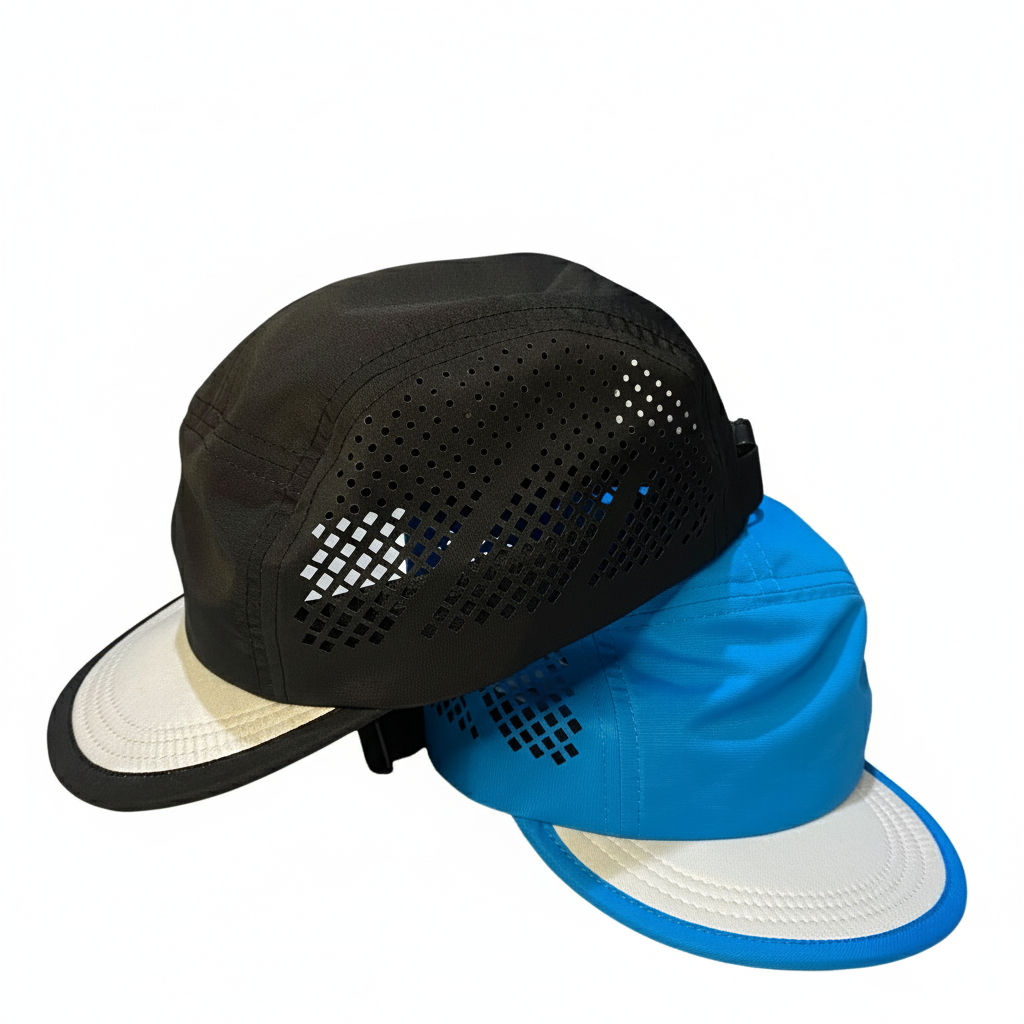 Jual topi running 5 panel lidah pendek LASER | Shopee Indonesia