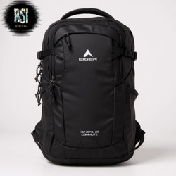 BARU EIGER KANAWA COMMUTE 28 1.0 LAPTOP BACKPACK BLACK