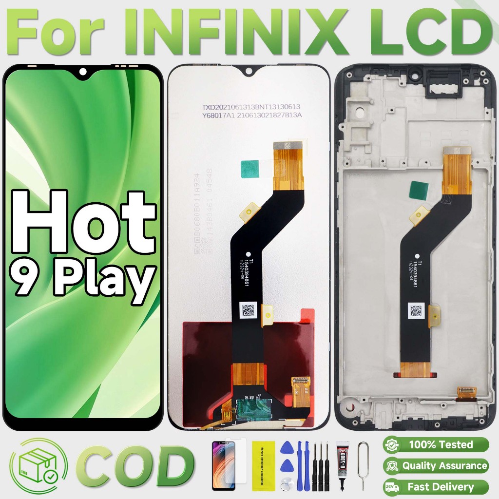 Jual LCD Original for Infinix Hot 9 Play X680 / X680B / X680C FULLSET ...